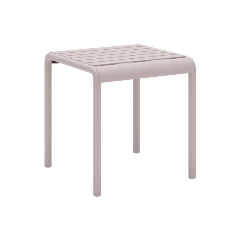 ΤΡΑΠΕΖΑΚΙ ΚΗΠΟΥ Fylliana Zenya ΑΠΟ ΠΟΛΥΠΡΟΠΥΛΕΝΙΟ (PP) CAPPUCCINO ΧΡΩΜΑ 46x46x48εκ