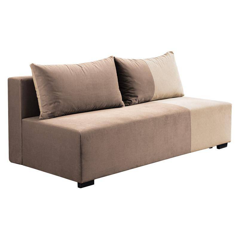 ΚΑΝΑΠΕΣ ΚΡΕΒΑΤΙ MIRELLO ΑΝΟΙΧΤΟ ΚΑΦΕ ΜΕ ΜΠΕΖ 198x95x81εκ