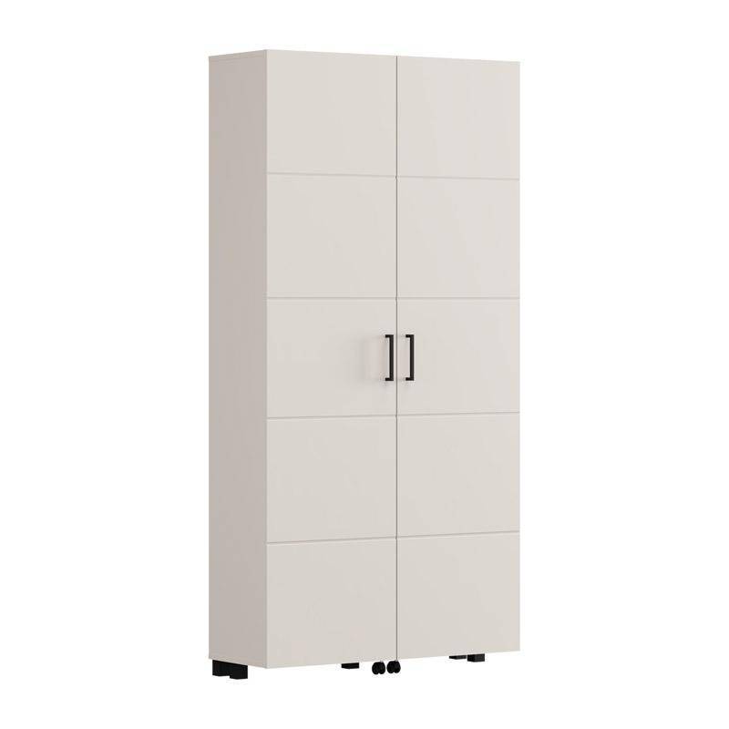 ΠΑΠΟΥΤΣΟΘΗΚΗ ISLAY 91 2K h185 CASHMERE ΧΡΩΜΑ 92x33x185εκ