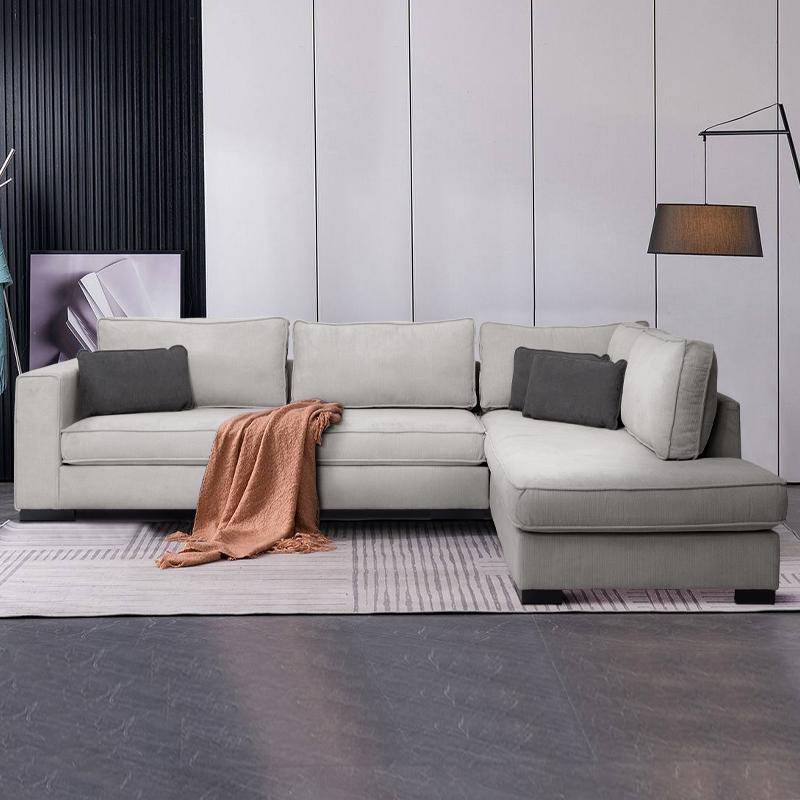 ΚΑΝΑΠΕΣ ΔΕΞΙΑ ΓΩΝΙΑ Huelva ΓΚΡΙ ΥΦΑΣΜΑ 303*228*86