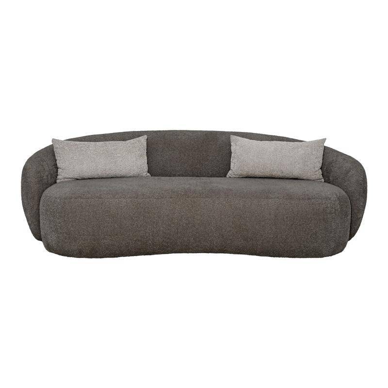 ΚΑΝΑΠΕΣ ΤΡΙΘΕΣΙΟΣ Fylliana Simone ΚΑΦΕ ΧΡΩΜΑ 225x105x74εκ