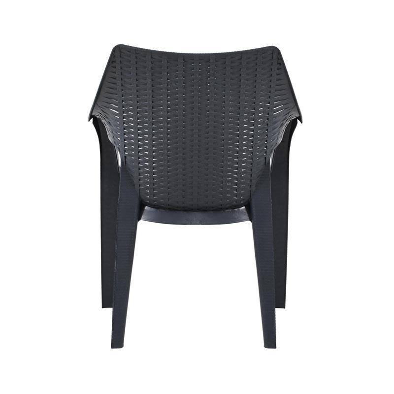 ΚΑΡΕΚΛΑ ΚΗΠΟΥ Fylliana Ralph ΑΝΘΡΑΚΙ ΧΡΩΜΑ 51x61x84εκ