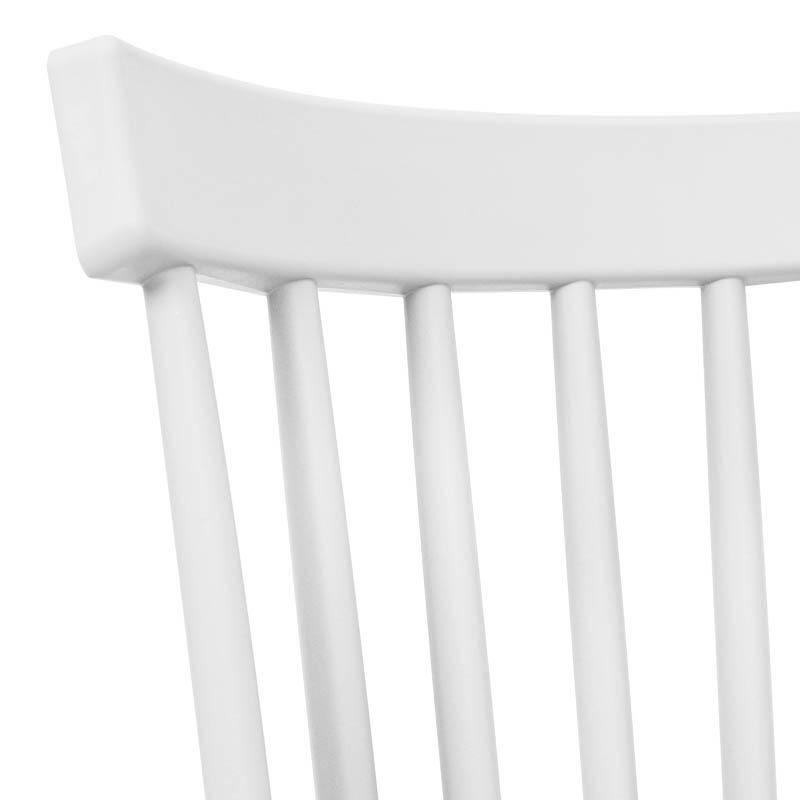 ΚΑΡΕΚΛΑ ΤΡΑΠΕΖΑΡΙΑΣ Fylliana Rubina ΛΕΥΚΟ ΧΡΩΜΑ 51x50x84εκ