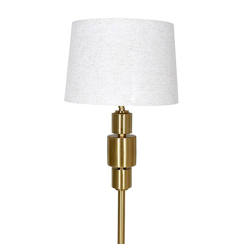 ΛΑΜΠΑ ΔΑΠΕΔΟΥ Fylliana FL24715 ΜΕΤΑΛΛΙΚΗ ΜΠΡΟΝΖΕ ΧΡΩΜΑ 38x160εκ Ε27