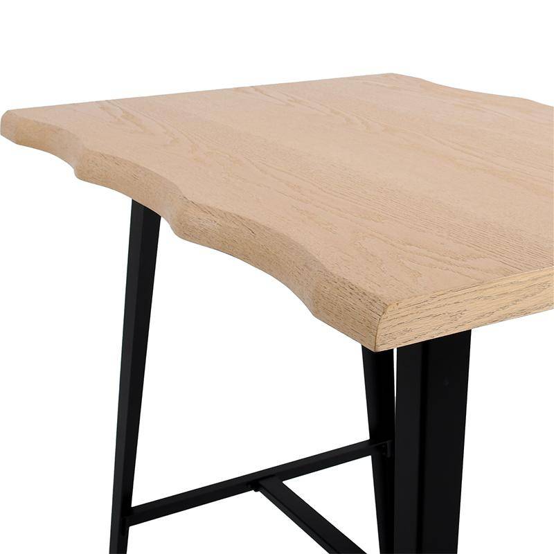 ΤΡΑΠΕΖΙ ΜΠΑΡ Fylliana 23C ΦΥΣΙΚΟ ΧΡΩΜΑ 120x80x105εκ