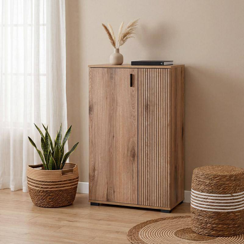 ΠΑΠΟΥΤΣΟΘΗΚΗ Fylliana Valenor ARTISAN-ARTISAN STRIPE ΧΡΩΜΑ 69x34x120εκ