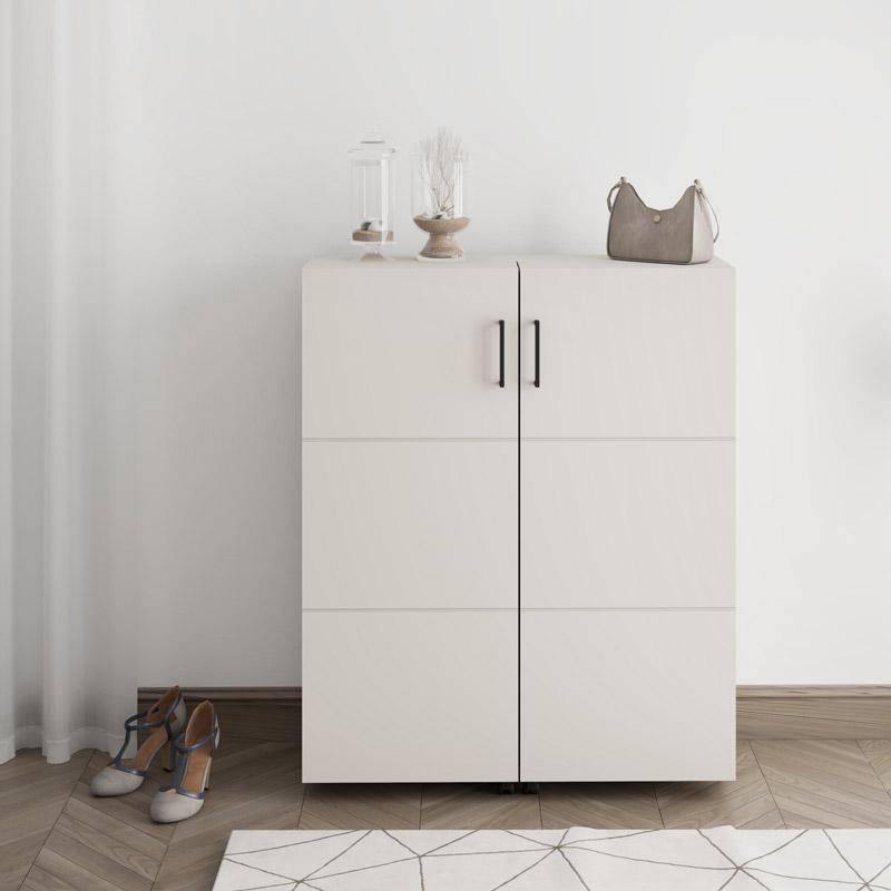 ΠΑΠΟΥΤΣΟΘΗΚΗ ISLAY 91 2K h113 CASHMERE ΧΡΩΜΑ 92x33x113εκ