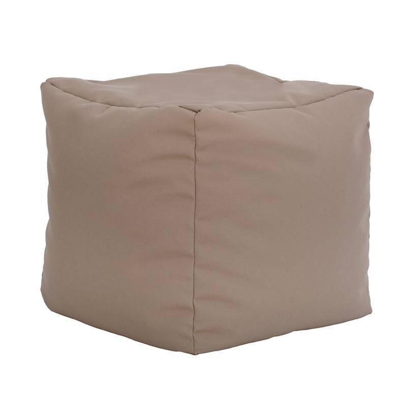 ΤΕΤΡΑΓΩΝΟ ΠΟΥΦ-ΣΚΑΜΠΟ Fylliana Cube ΚΑΦΕ ΧΡΩΜΑ 40x40x40εκ