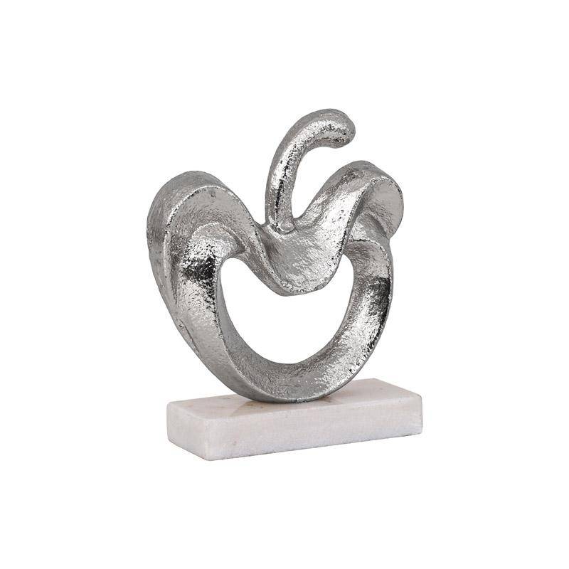 ΕΠΙΤΡΑΠΕΖΙΑ ΔΙΑΚΟΣΜΗΤΙΚΗ ΦΙΓΟΥΡΑ Fylliana Capsicum ΝΙΚΕΛ ΧΡΩΜΑ 11x4x13εκ