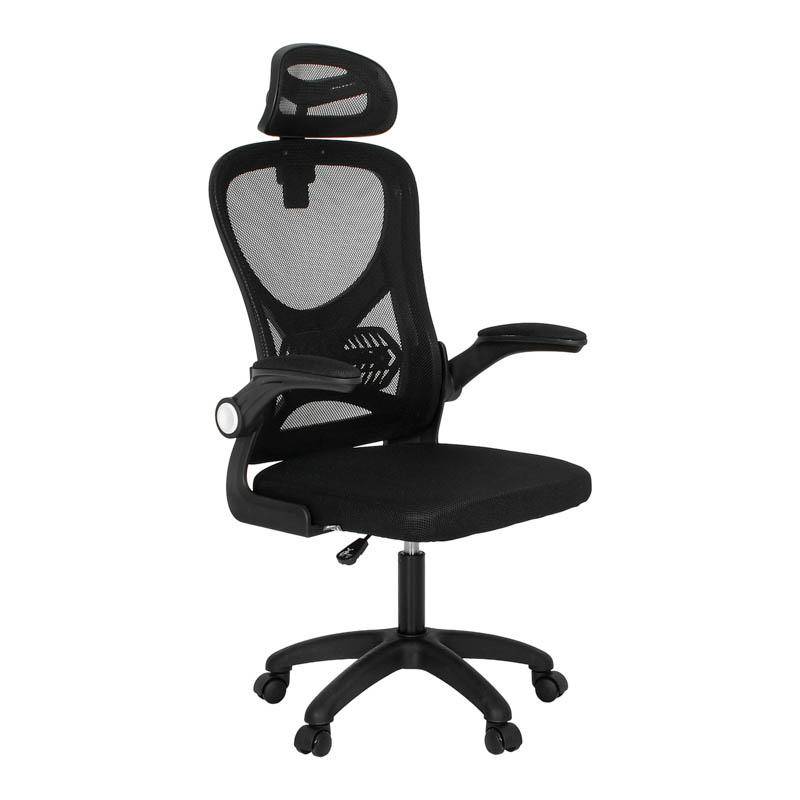 ΚΑΡΕΚΛΑ ΓΡΑΦΕΙΟΥ Fylliana FL850 ΜΑΥΡΟ ΧΡΩΜΑ 63x55x101εκ