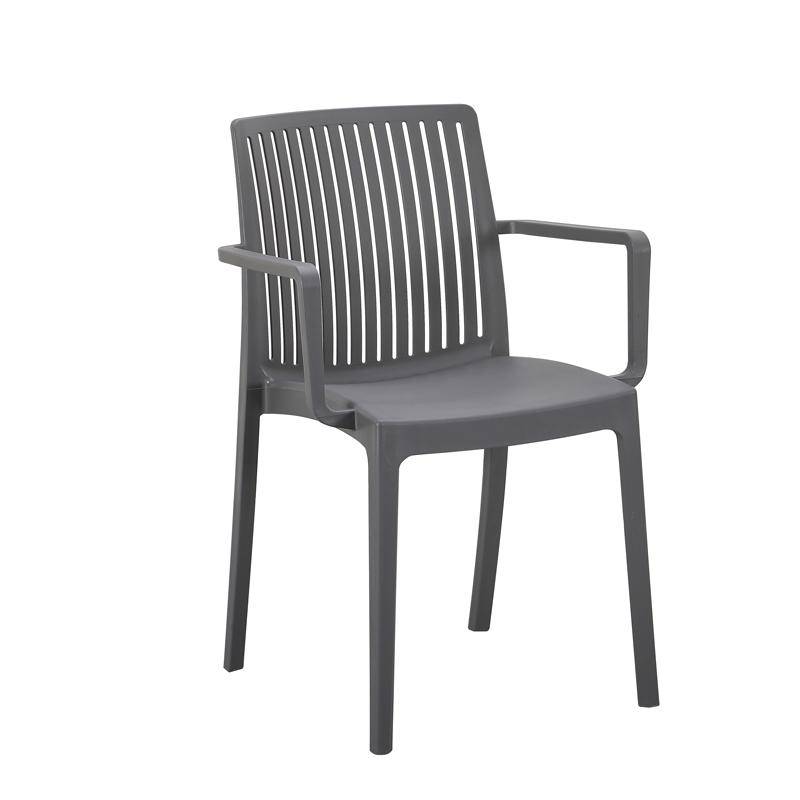 ΚΑΡΕΚΛΑ ΚΗΠΟΥ ΑΠΟ ΠΟΛΥΠΡΟΠΥΛΕΝΙΟ Fylliana Emma ΜΕ UV ΠΡΟΣΤΑΣΙΑ ΣΚΟΥΡΟ ΓΚΡΙ ΧΡΩΜΑ 55x56x82εκ