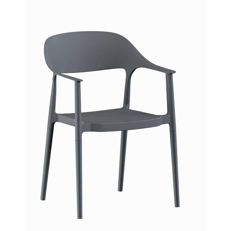 ΚΑΡΕΚΛΑ ΚΗΠΟΥ Fylliana Aven ΑΠΟ ΠΟΛΥΠΡΟΠΥΛΕΝΙΟ (PP) ΓΚΡΙ ΧΡΩΜΑ 55x54x83εκ