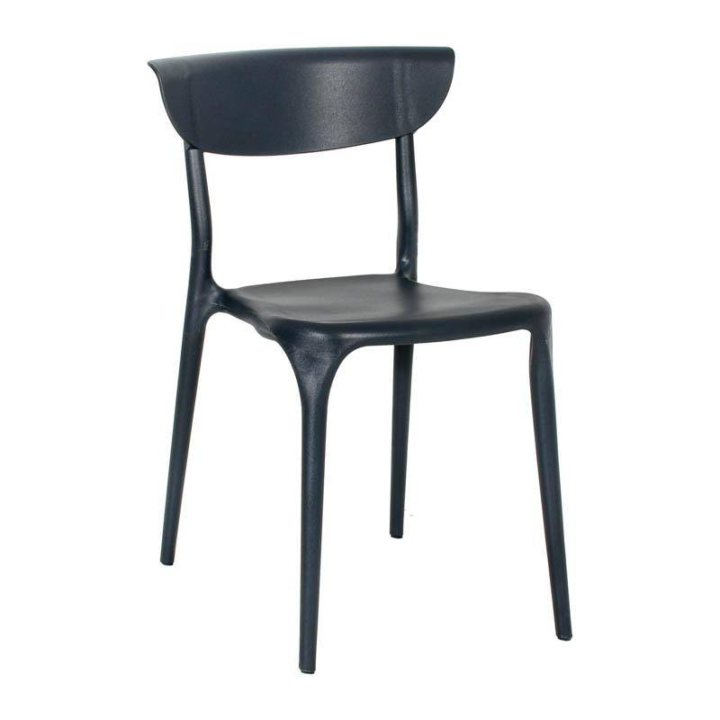 ΚΑΡΕΚΛΑ ΚΗΠΟΥ Fylliana Grace ΣΚΟΥΡΟ ΓΚΡΙ ΧΡΩΜΑ 46x49x75εκ