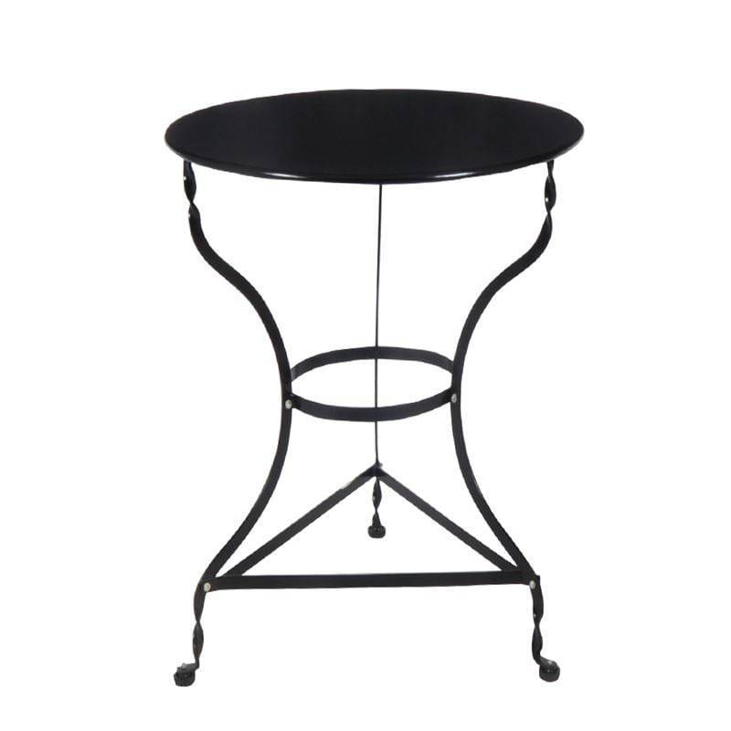 ΠΑΡΑΔΟΣΙΑΚΟ Τραπέζι - K/D - Μέταλλο Βαφή Μαύρο Ε-00018314 Ε8501,7