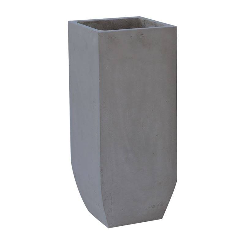 FLOWER POT-1  Cement Grey 25x25x60cm Ε-00023192 Ε6300,A