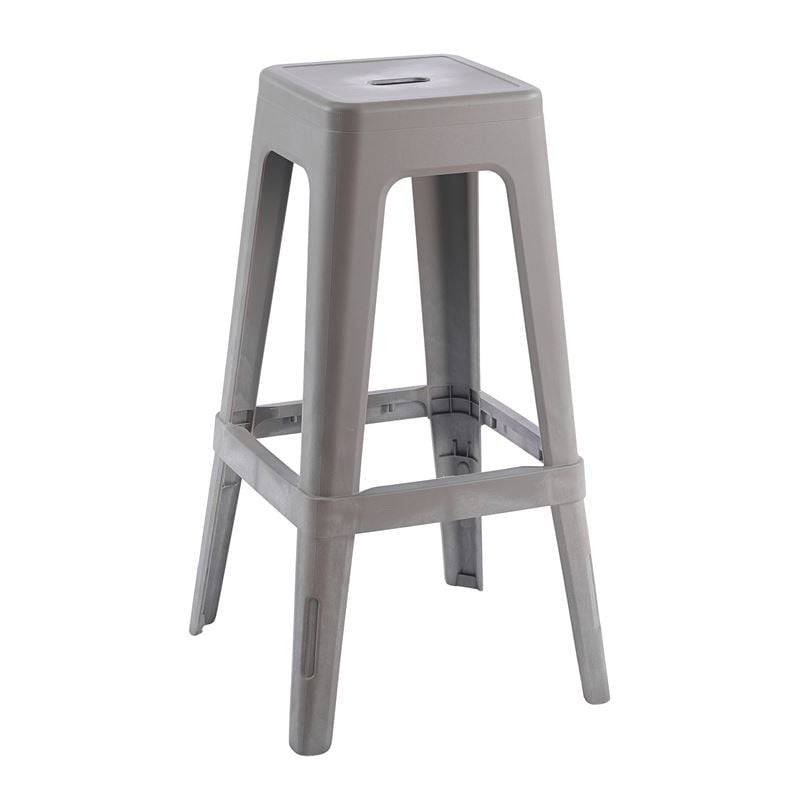 RELIX PP Σκαμπό BAR Στοιβαζόμενο, PP Απόχρωση Sand Beige Ε-00026541 Ε51900,5