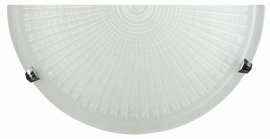 Απλίκα Γυαλί λευκό 1xE27 Φ30