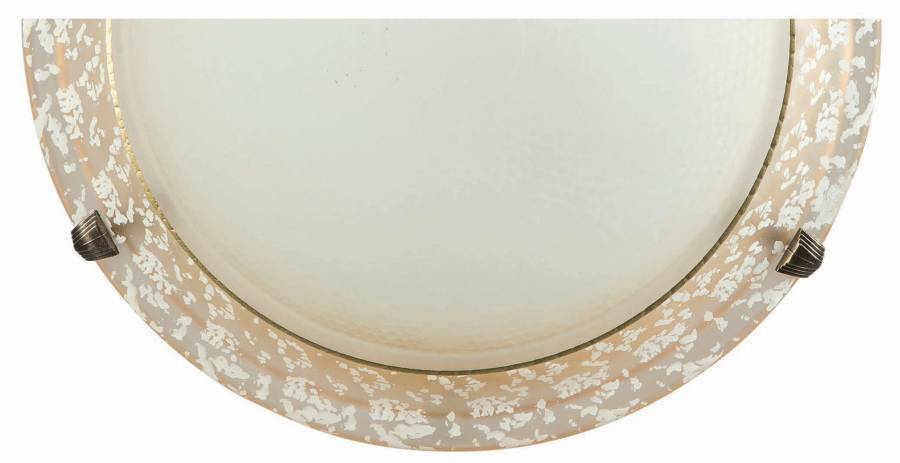 Απλίκα Γυαλί μελί 1xE27 Φ30