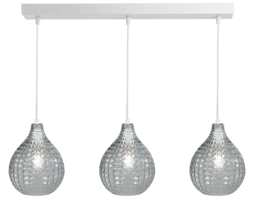 Φωτιστικό Πολύφωτο 3φ Μέταλλο/Γυαλί Ε27