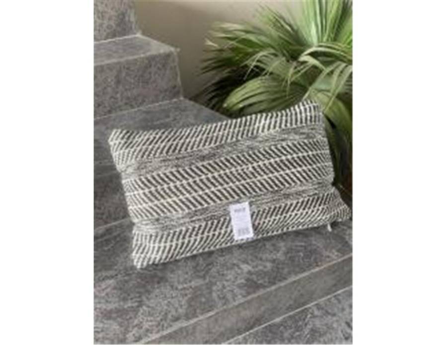 Μαξιλάρι βαμβ.μαύρο σχ. 30Χ50