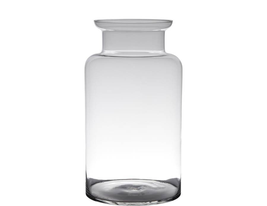 Βάζο γυαλ.διάφανο  Φ26 Η55cm