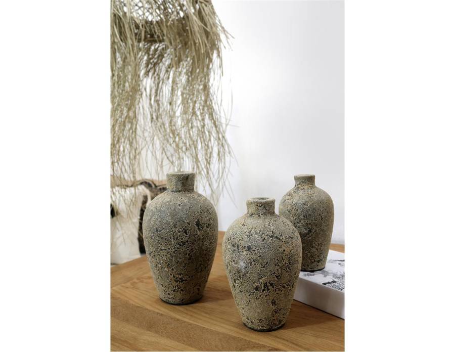 Βάζα Terracotta s/3 13x22/11x18/9x16 cm