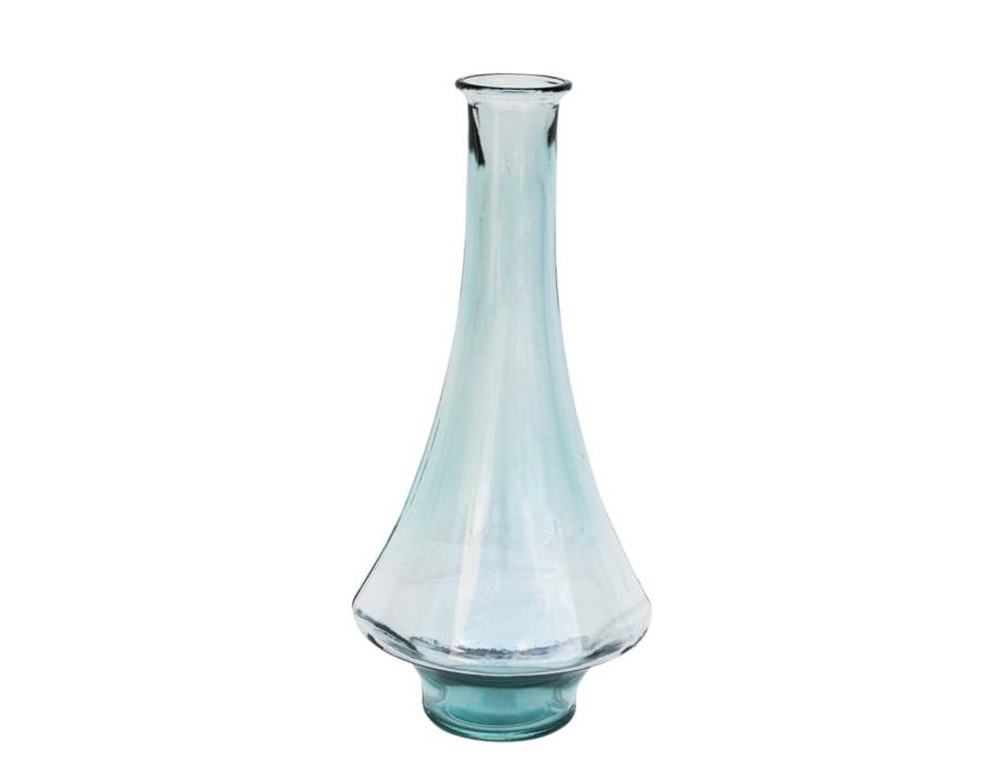 Βάζο γυάλ.recycled Διάφανο Η45cm