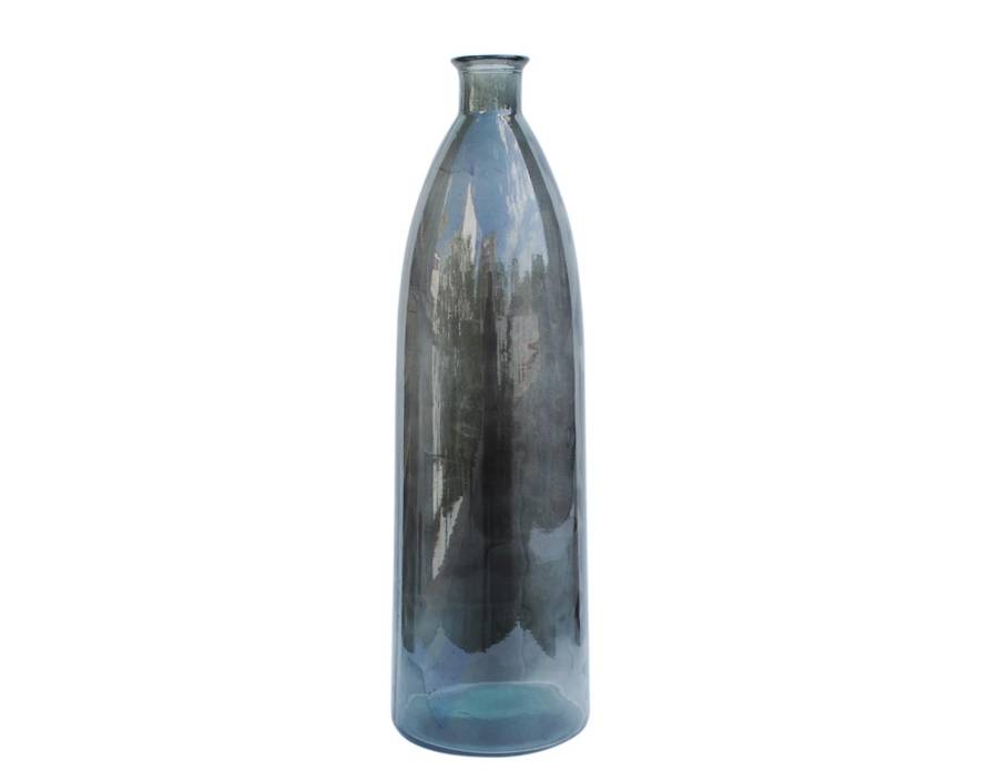 Βάζο γυάλ.recycled γκρι Η81cm