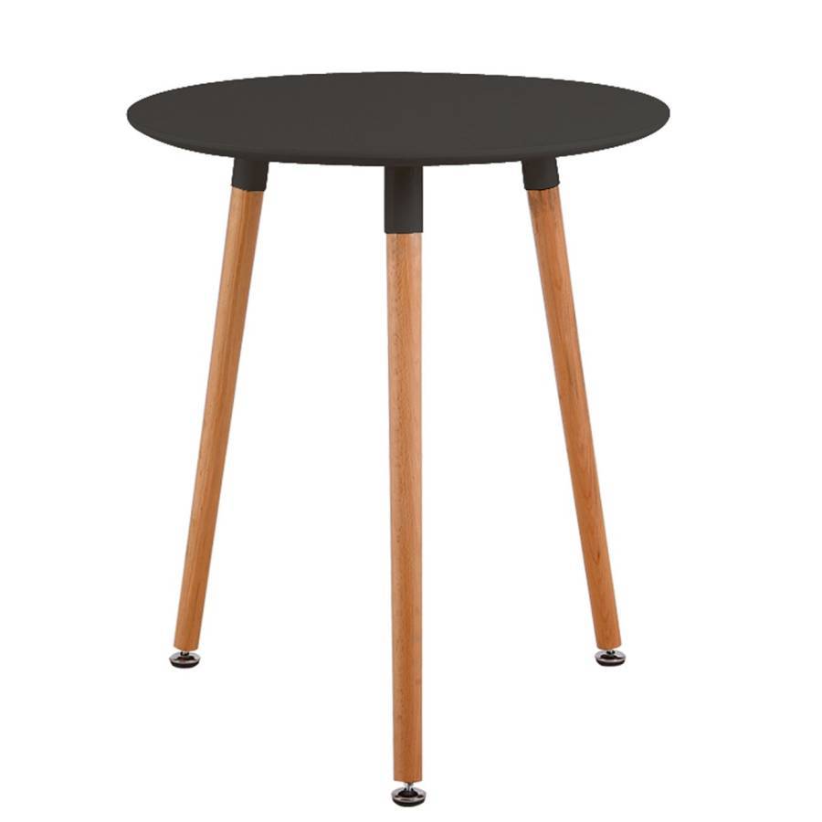 ART Τραπέζι Οξιά Φυσικό, MDF  Μαύρο Ε-00013690 Ε7089,2