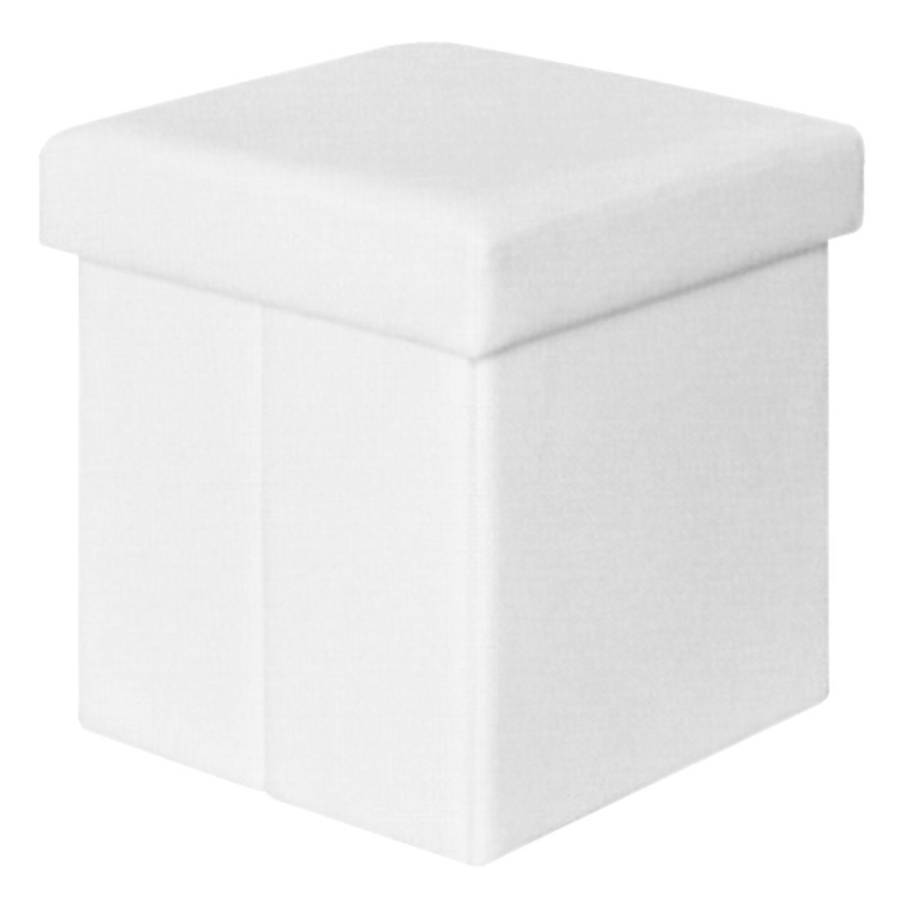 ORION Σκαμπό Αποθηκευτικό - Βοηθητικό, PU Άσπρο Ε-00013815 Ε7044,1