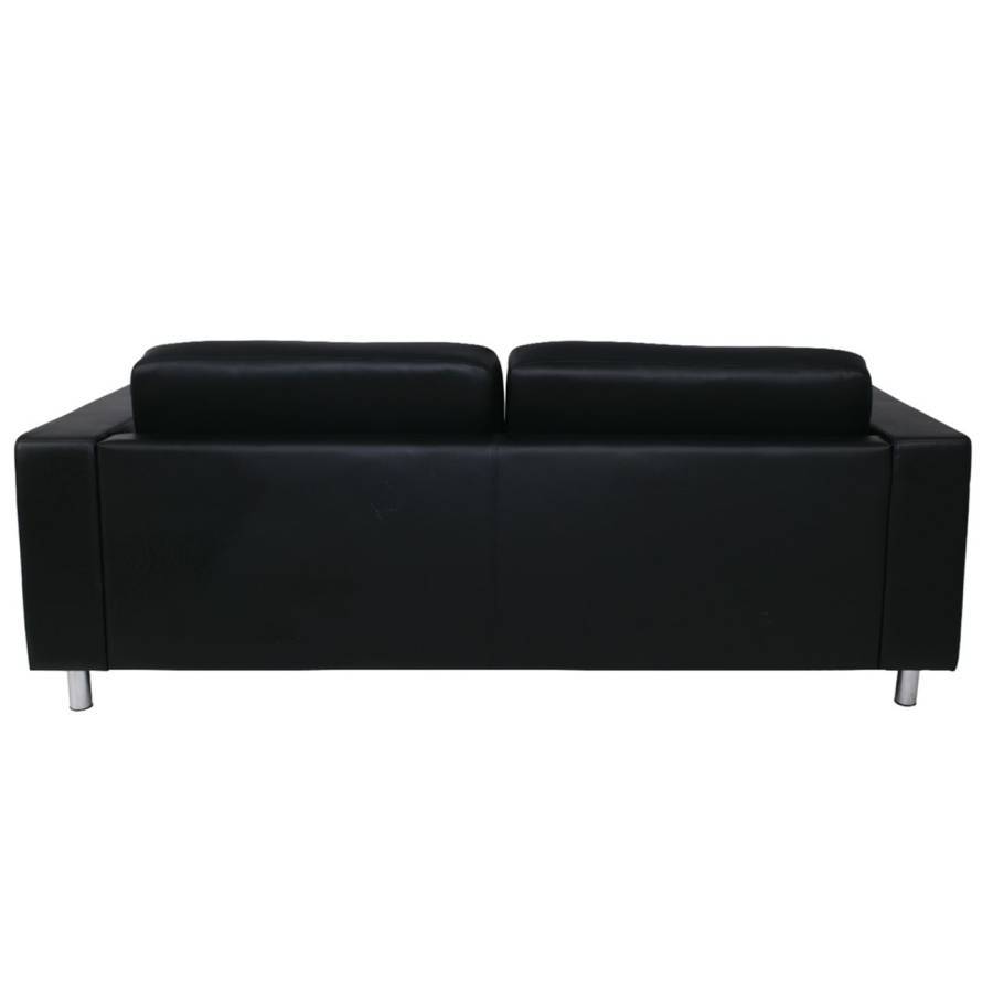 ALAMO Καναπές Σαλονιού Καθιστικού 3Θέσιος - PU Μαύρο Ε-00010900 Ε990,13