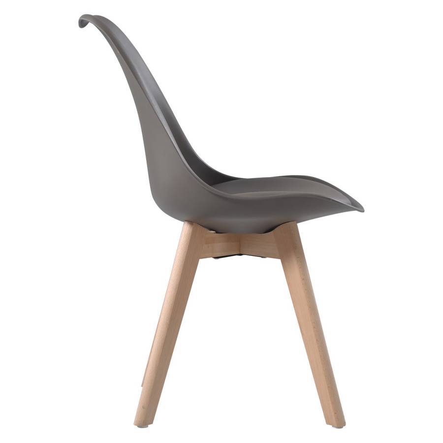 MARTIN Καρέκλα Τραπεζαρίας Metal Cross Ξύλο, PP Sand Beige, Αμοντάριστη Ταπετσαρία Ε-00019986 ΕΜ136,90W