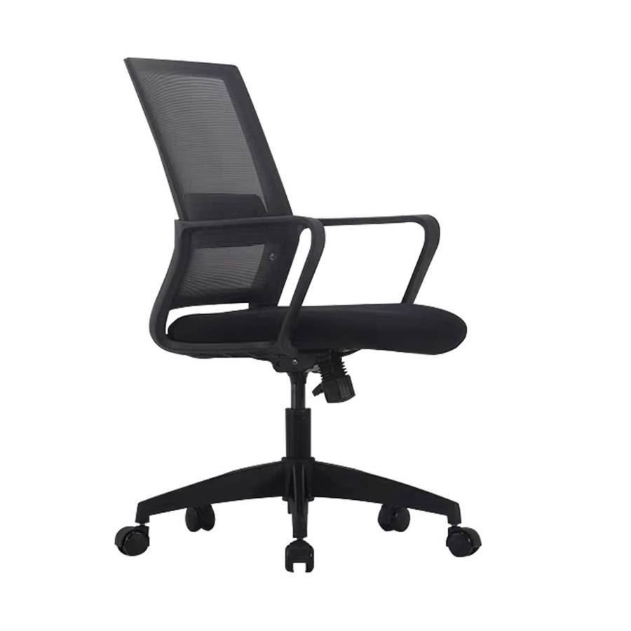 BF2115 Πολυθρόνα Γραφείου Μαύρο Mesh - Ύφασμα Μαύρο Ε-00022848 ΕΟ263,1