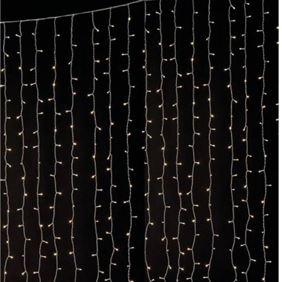 900 LED ΚΟΥΡΤΙΝΑ ΔΙΑΦΑΝΟ ΛΕΥΚΟ ΕΠΕΚΤΕΙΝΟΜΕΝΗ ΣΤΑΘΕΡΗ 3x3METPA ΕΣΩΤ AND ΕΞΩΤ ΧΩΡΟΥ