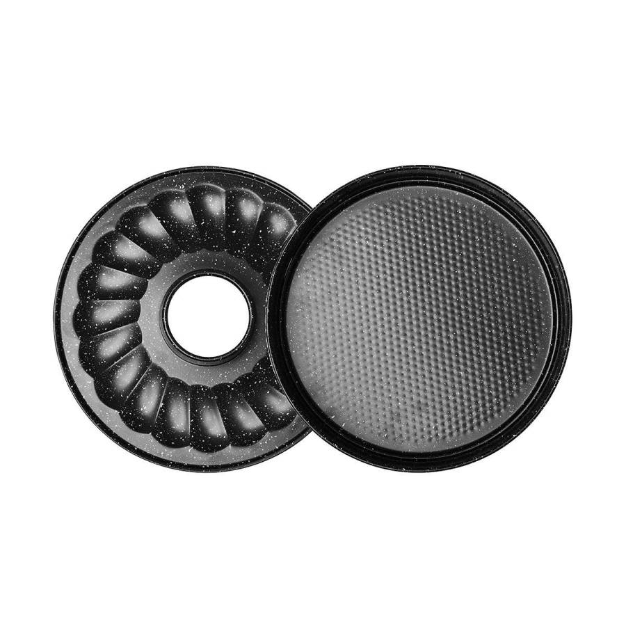 ESTIA ΦΟΡΜΑ ΚΕΪΚ MAGMA ΑΝΘΡΑΚΟΥΧΟΥ ΧΑΛΥΒΑ 28.5x7cm ΜΕ 2 ΒΑΣΕΙΣ