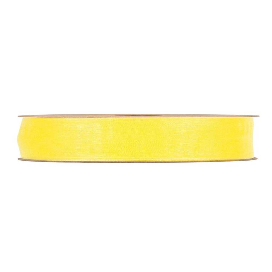 ΚΙΤΡΙΝΗ ΟΡΓΑΝΖΑ ΜΑΤ ΚΟΡΔΕΛΑ  1,5Χ50ΜΕΤΡΑ