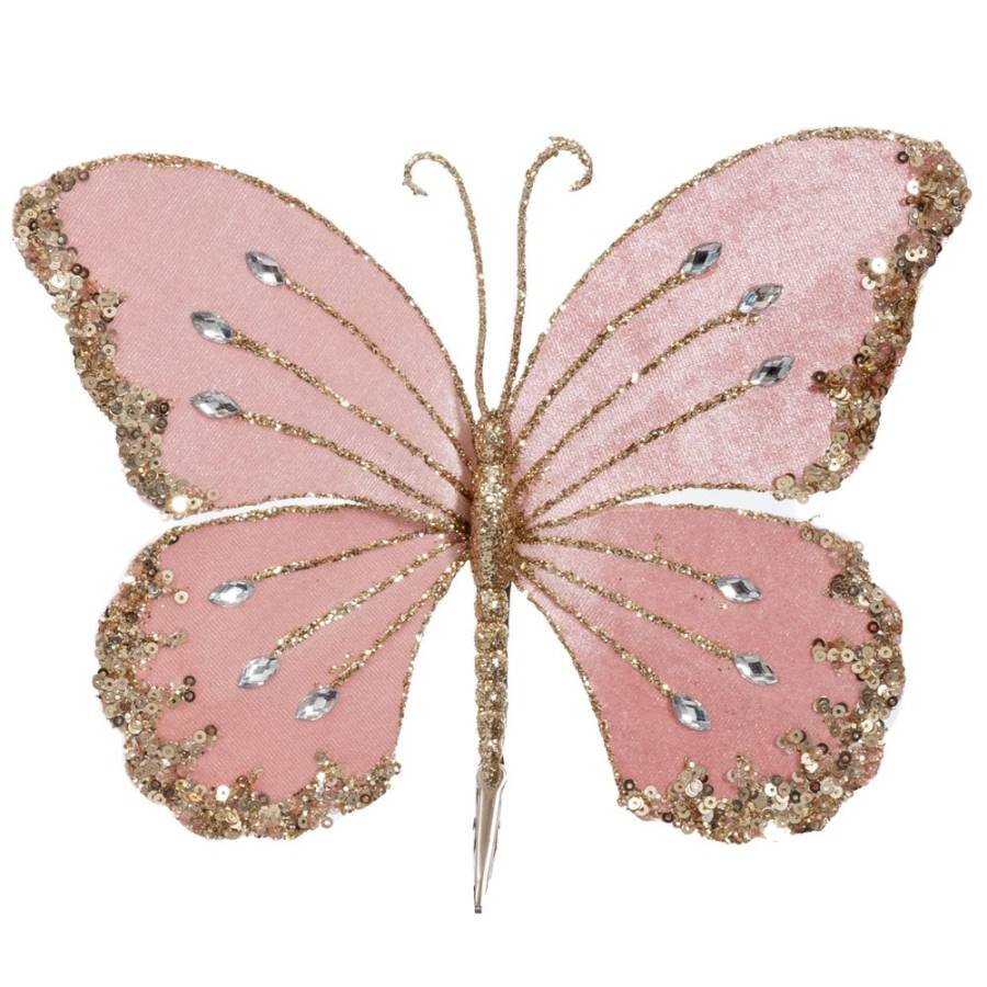 ΡΟΖ ΒΕΛΟΥΔΙΝΗ ΠΕΤΑΛΟΥΔΑ ΜΕ CLIP 23X20EK