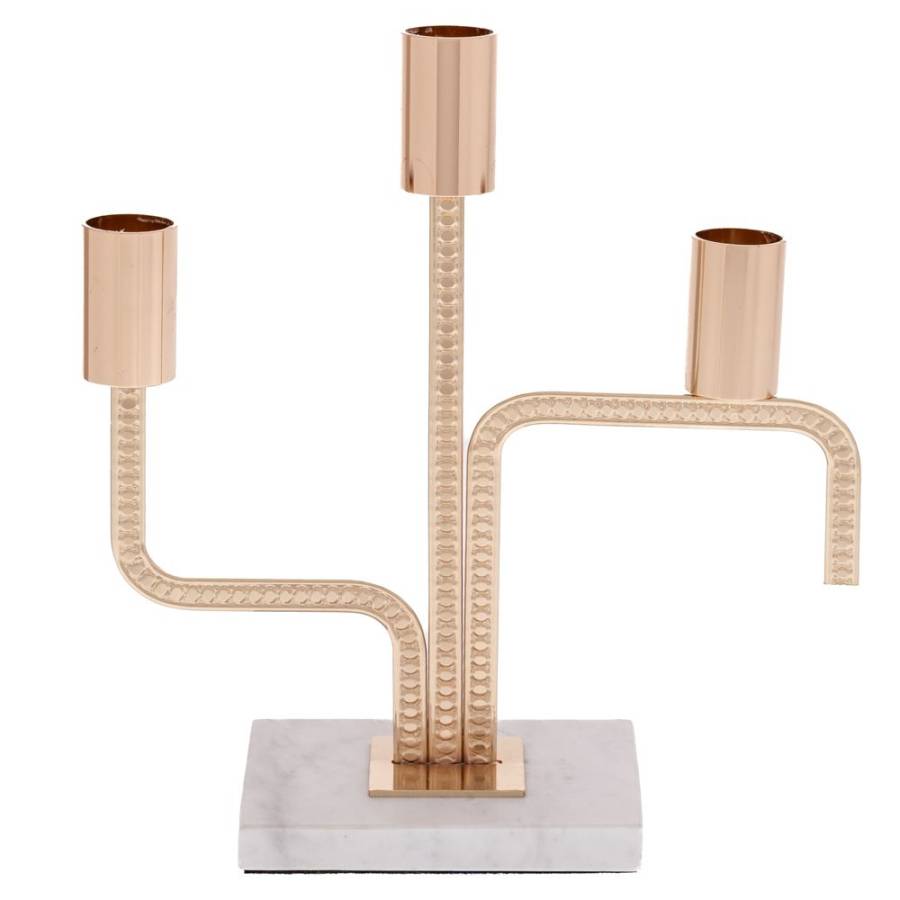 ΧΡΥΣΟ ΜΕΤΑΛΛΙΚΟ 3ΠΛΟ ΚΗΡΟΠΗΓΙΟ ΣΕ ΛΕΥΚΗ ΜΑΡΜΑΡΙΝΗ ΒΑΣΗ 20Χ8Χ21ΕΚ