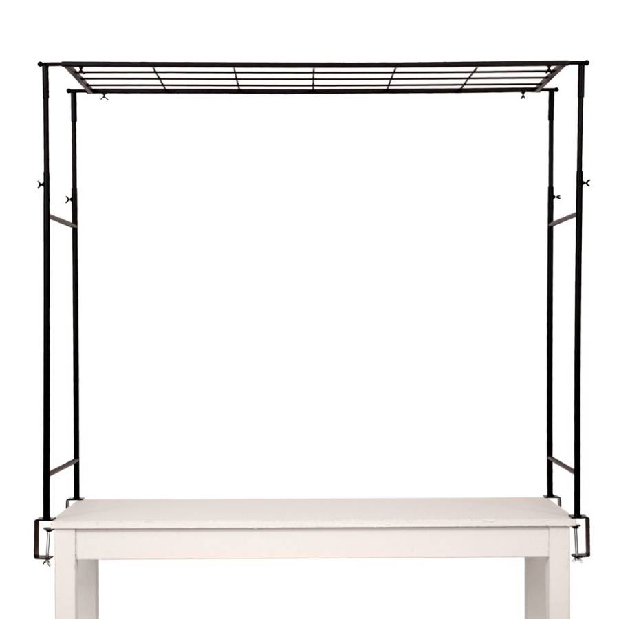 ΜΕΤΑΛΙΚΟ ΕΠΕΚΤΕΙΝΟΜΕΝΟ STAND ΤΡΑΠΕΖΙΟΥ ΜΑΥΡΟ 40Χ125 232ΕΚ X 98 181EK