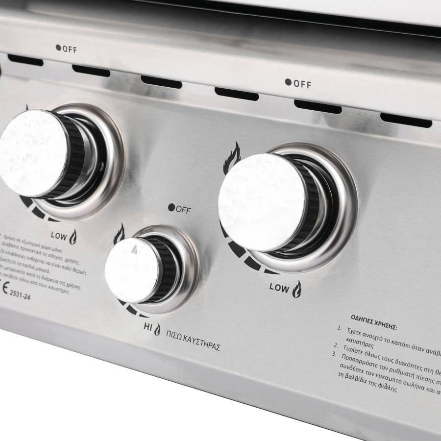 BBQ ΥΓΡΑΕΡΙΟΥ SEMI-PROF TGH-BI-M61 4+1