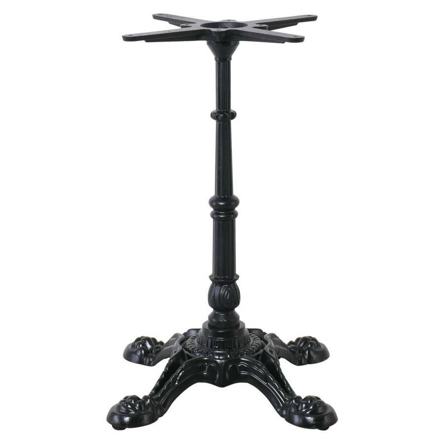 ΠΑΡΑΔΟΣΙΑΚΟ Πόδι Τραπεζιού 4-Νυχο Μαντέμι Μαύρο Βαρέως Τύπου Ε-00021133 Ε0761