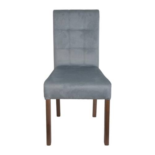 ΚΑΡΕΚΛΑ ΤΡΑΠΕΖΑΡΙΑΣ Fylliana Τ-12 Domenic MINT ΥΦΑΣΜΑ GREY OAK ΠΟΔΙΑ 45*45*90