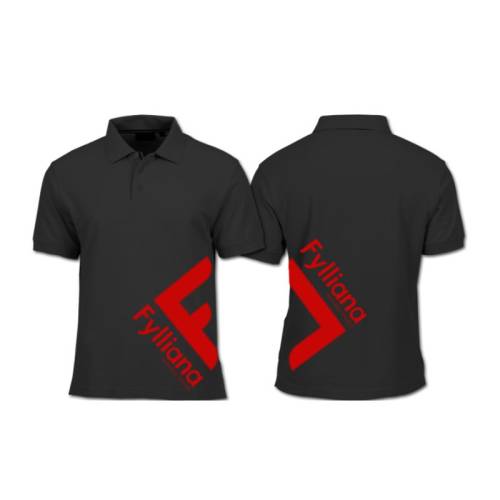 ΜΠΛΟΥΖΑ FYLLIANA POLO ΜΑΝ ΜΑΥΡΟ ΧΡΩΜΑ