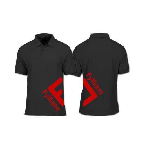 ΜΠΛΟΥΖΑ FYLLIANA POLO WOΜΑΝ ΜΑΥΡΟ ΧΡΩΜΑ