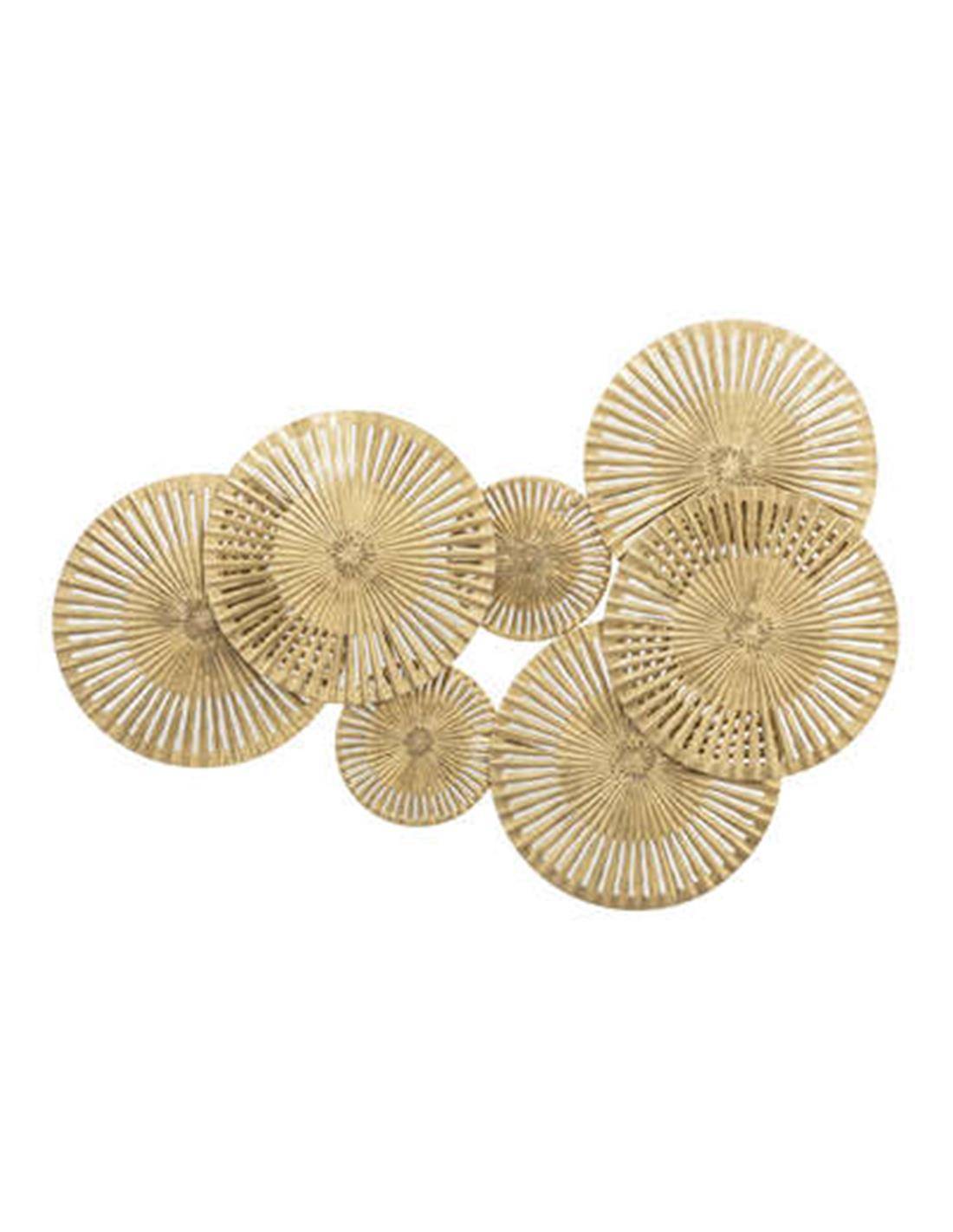 Διακοσμ.τοίχου μεταλ.χρυσό 99Χ71