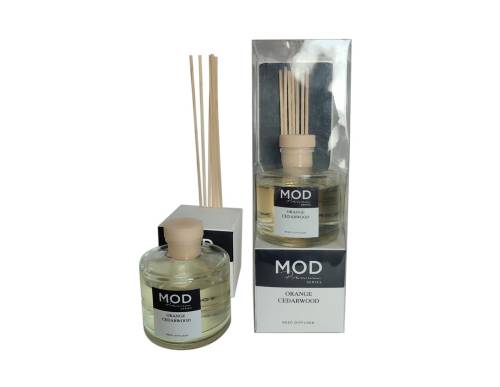 Diffuser 100ml με sticks orange cendarwood