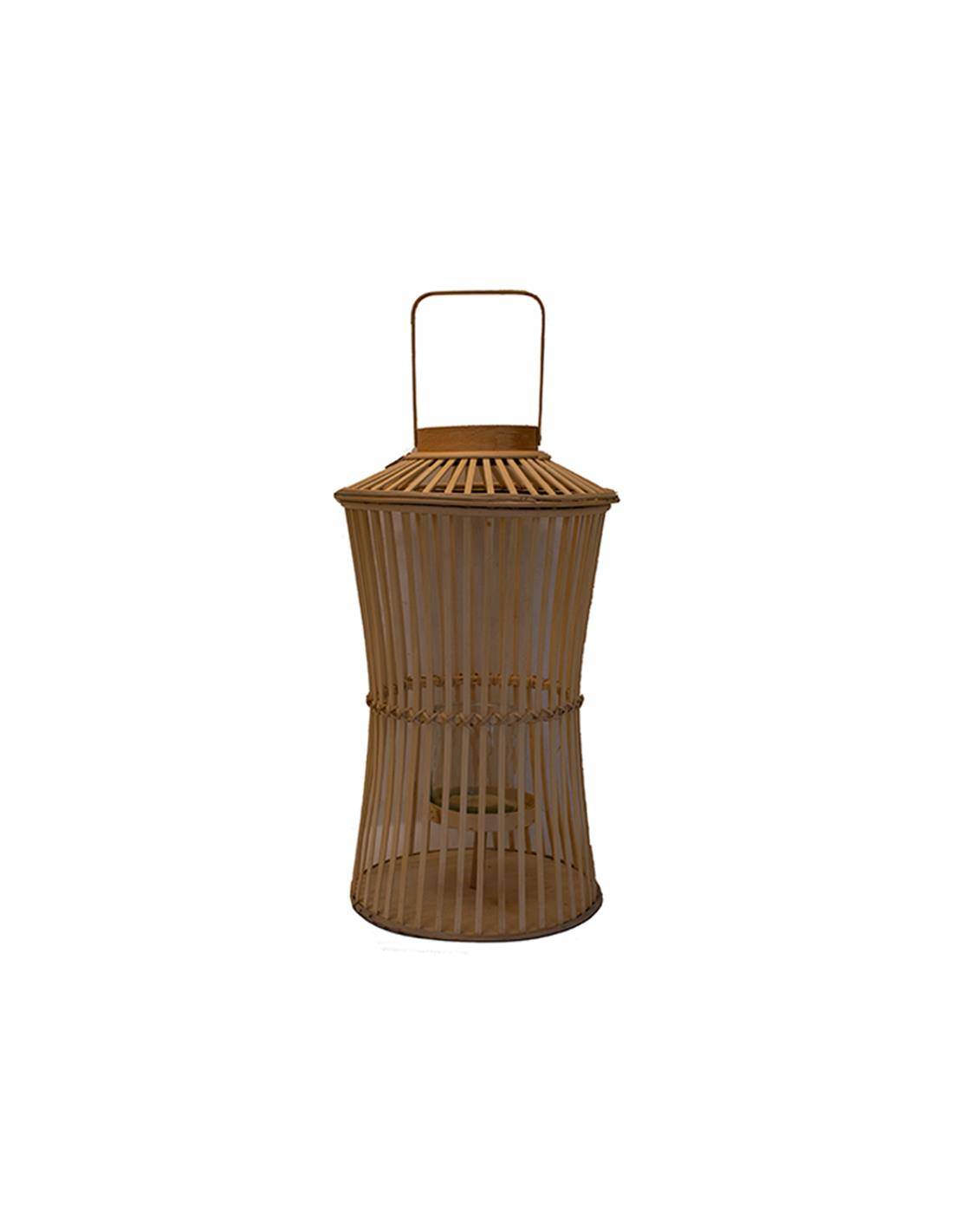 Φανάρι bamboo φυσικό Φ25Χ55