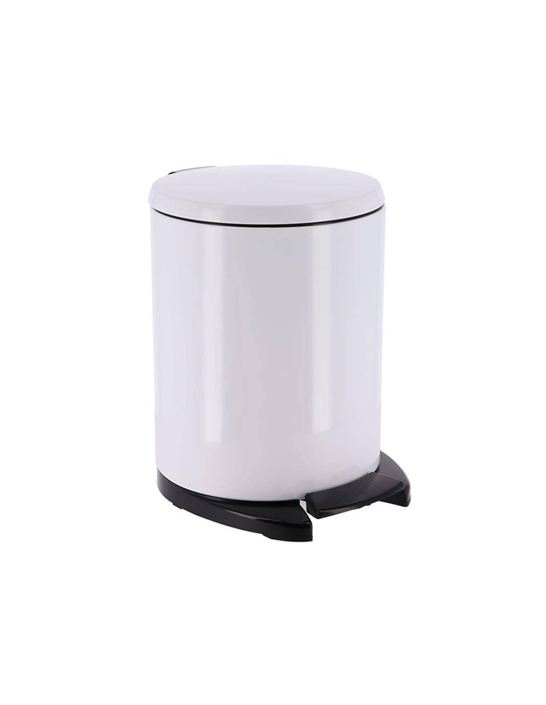 Κάδος απορ.λευκός 6LT soft close
