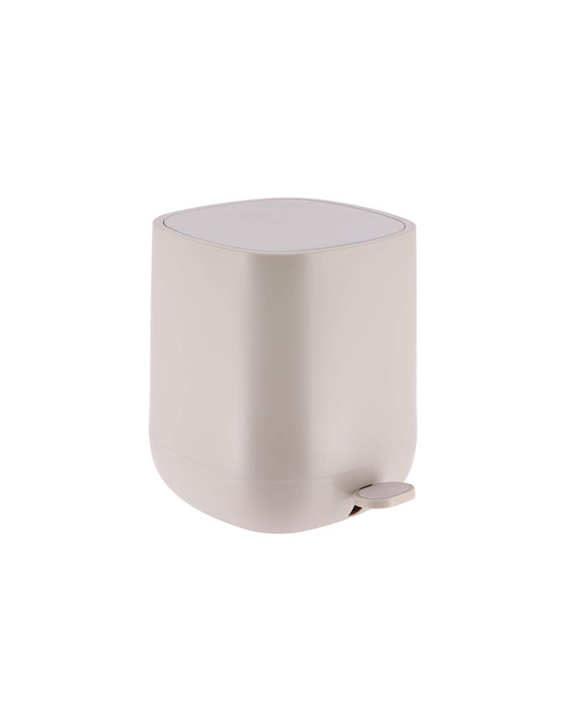 Κάδος απορ/των τετραγ.αν.καφέ 5lt soft close