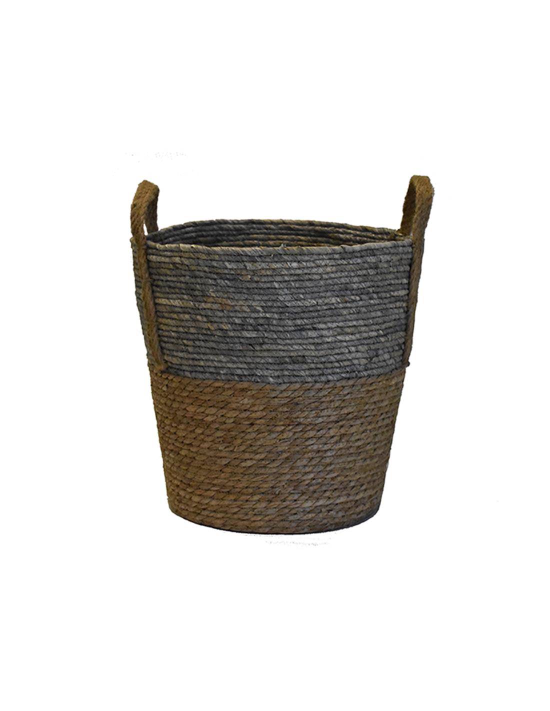 Καλάθι καφέ γκρι Φ34Χ37
